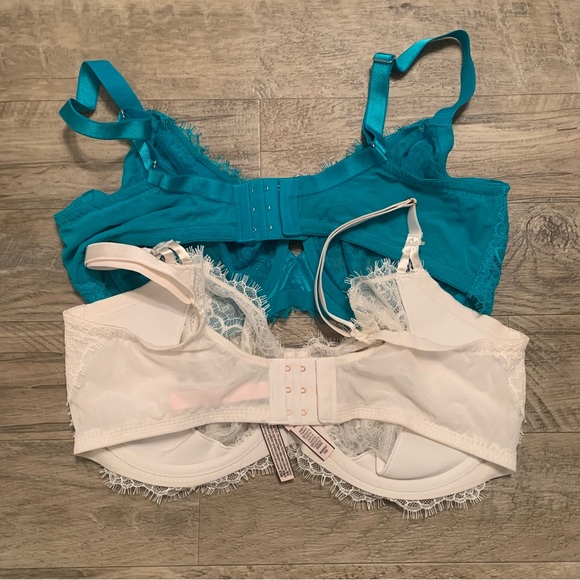 Victoria Secret Lace Underwired Dream Angels Lined Demi Push Up Without Padding - Picture 8 of 14